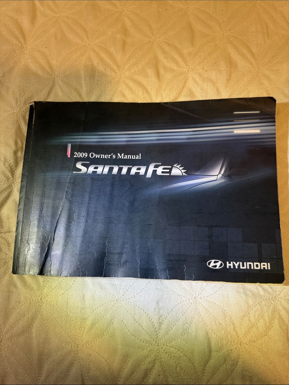 Santa Fe 2009 Owner's Manual - Black